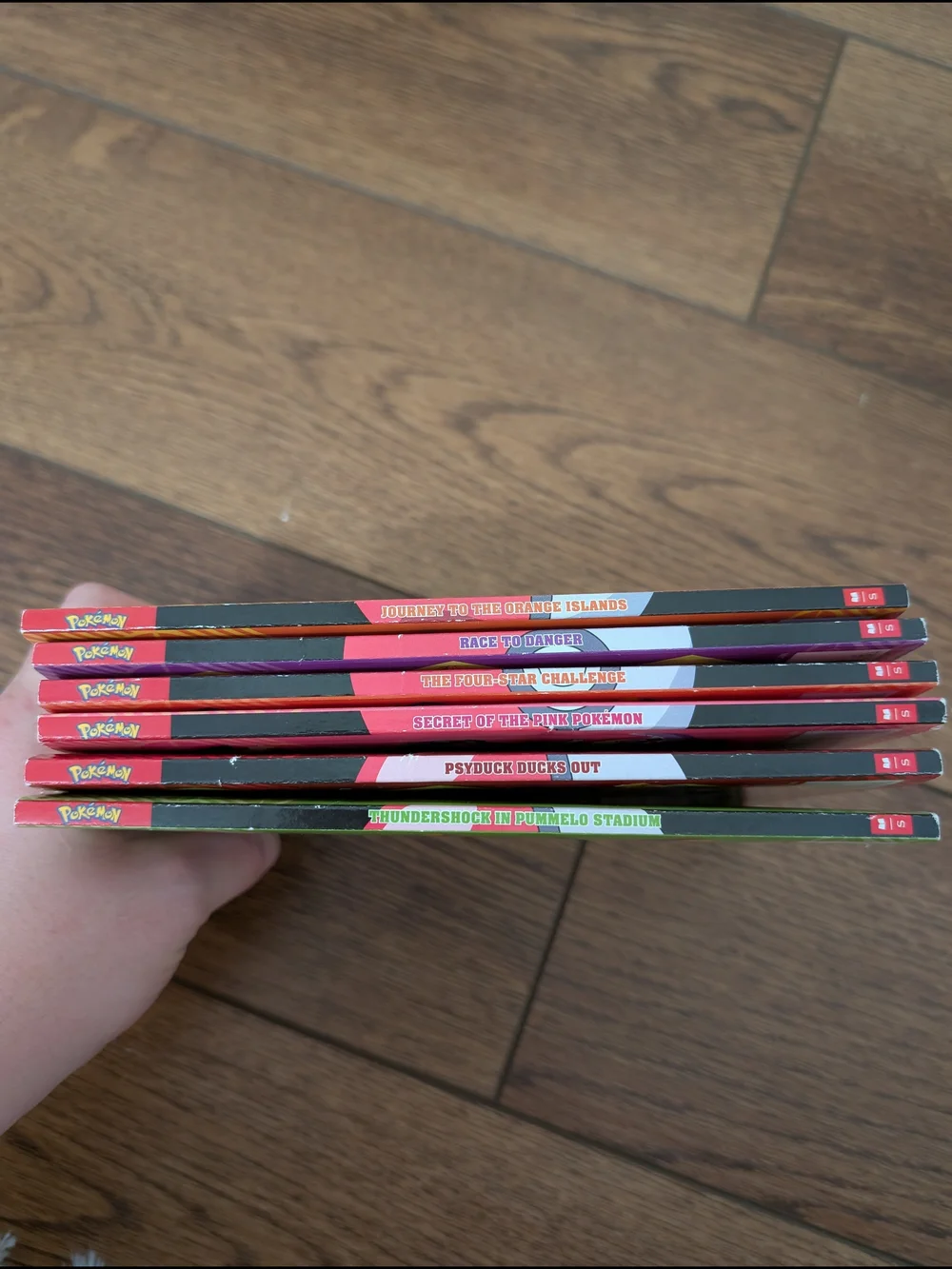 Lot of 6 Pokémon Scholastic Chapter‎ Books